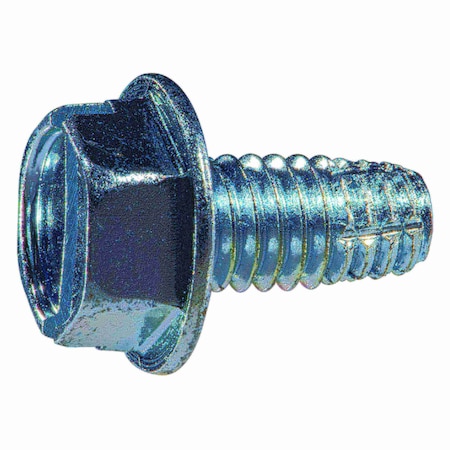 Midwest Fastener Sheet Metal Screw, 5/16"-18 x 5/8 in, Zinc Plated Steel Flange Hex Head 10 PK 931801